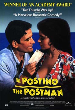 Il Postino interpretato da Massimo Troisi e la poesia di Pablo Neruda