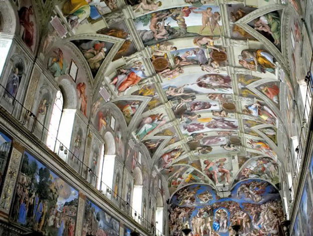 Vedere la cappella Sistina dal computer – Virtual visit to the Vatican