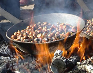 Chestnuts roasted over open fire famous holiday tradition that inspired a song