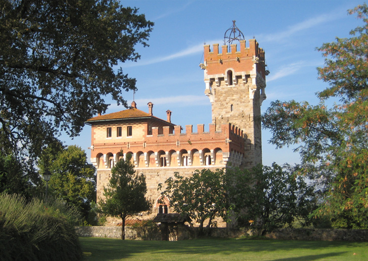 Tenuta Lupinari castello di fantasia costruito da Gino Coppedè