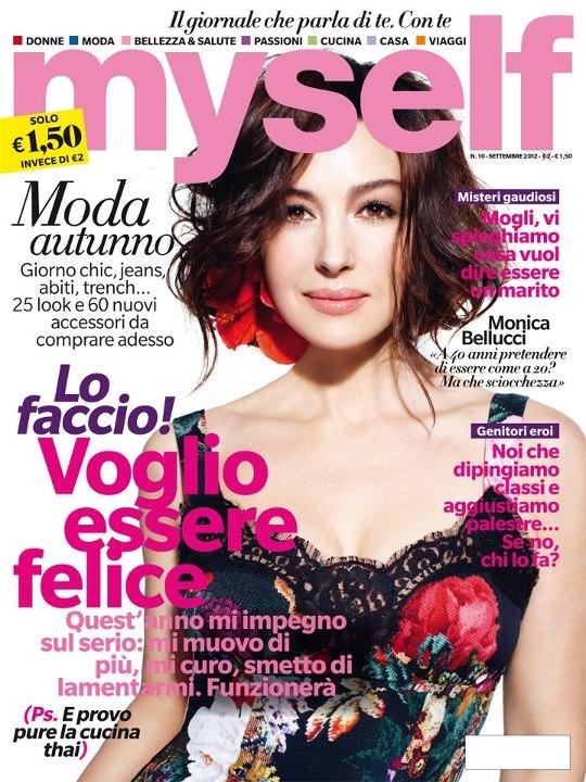 Monica Bellucci: La fiducia in te stessa che conta non l’eta