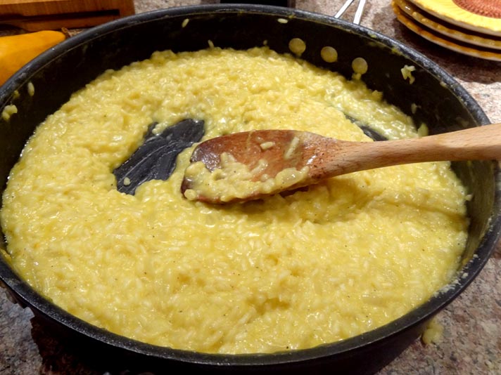 Risotto alla zucca. Ricetta perfetto per l’autunno