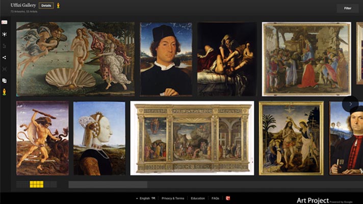 Eyes & Ears on Art: Google Art Virtual Art Gallery & Finestre sull’Arte Podcast