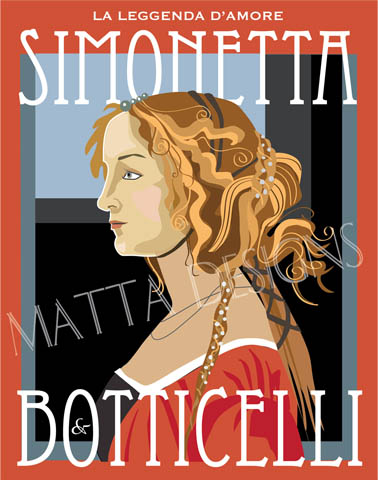 Botticelli and Simonetta Vespuci Leggenda d’amore – Love legend
