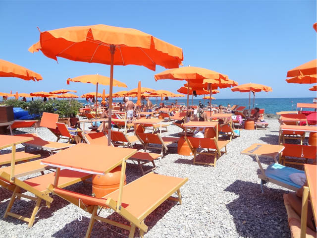 Stessa spiaggia stesso mare: Beach Etiquette in Italy & Song by Mina