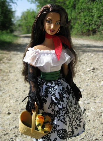 Barbie doll italian