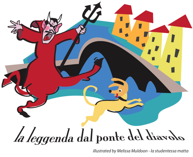 Italian Podcast: Leggenda del ponte del diavolo – Legend of the Devil Bridge in Borgo Mozzano
