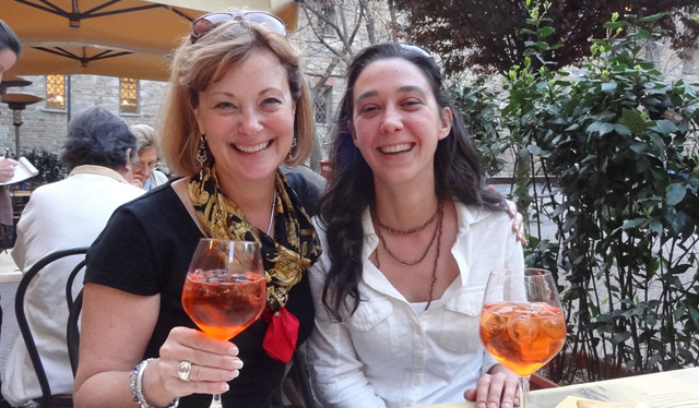 Kelly Medford & Melissa Muldoon in Rome: Painting – Italian Language Program