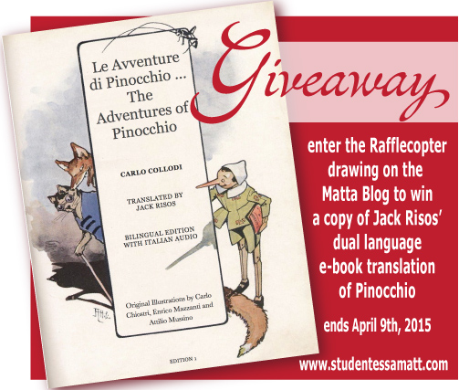Pinocchio: New digital version of classic Collodi Italian tale created by Jack Risos