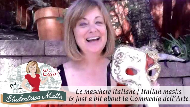 Venetian Masks and the Commedia dell’arte—Youtube