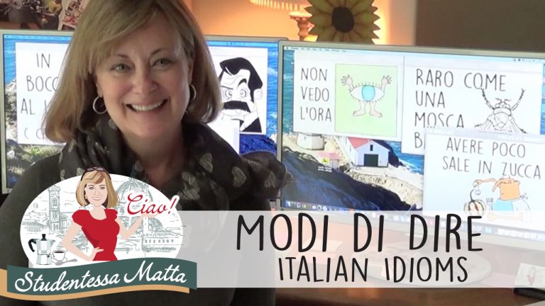 Liscio come l’Olio and other Italian expressions—YouTube Video