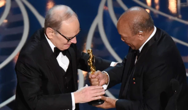 Ennio Morricone vince l’Oscar