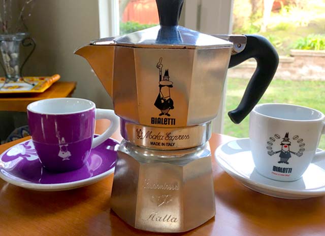 Fun little discovery! Personalizzare una caffettiera di Bialetti