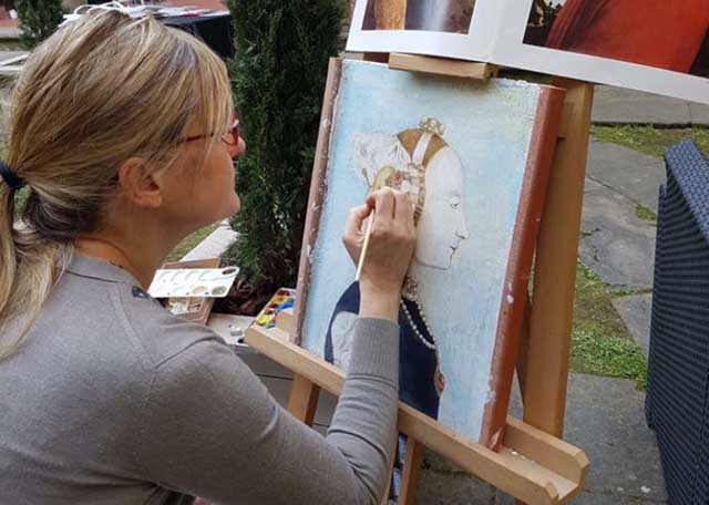 The Art of Fresco Painting — learn how it is done with Laura Ghezzi and me in Arezzo!