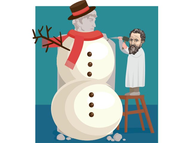 Michelangelo’s Snowman: The Coolest Masterpiece in Florence!