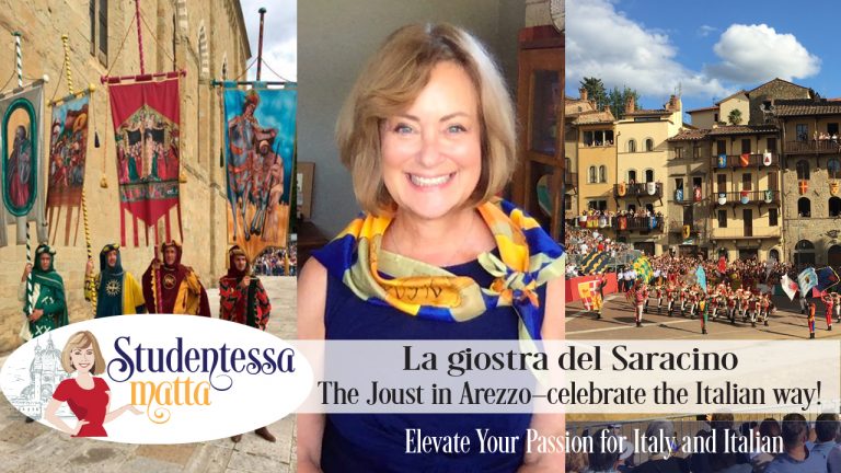 The joust in Arezzo — celebrate the Italian way!