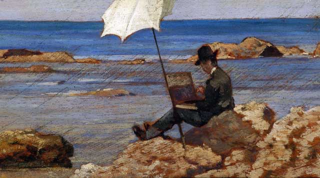 macchiaioli-impressionists-19th-century-art-movements-invention-paint-tubes-pleinair-Fattori-Monet