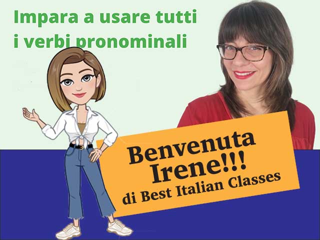 Guest Post by Irene of Best Italian Classes: Italian pronominal verbs: don’t panic, now you can learn how to use them!￼