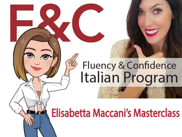 Elisabetta Maccani’s Masterclass is back: Italian Fluency & Confidence.