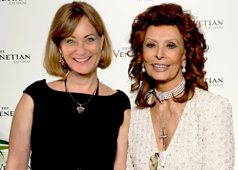 Melissa meets Sophia Loren! Un sogno diventa realtà!