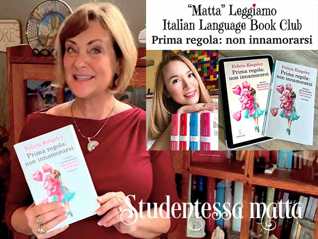 Matta Book Club Meet-up with Felicia Kingsley, Italian author: Video Chat