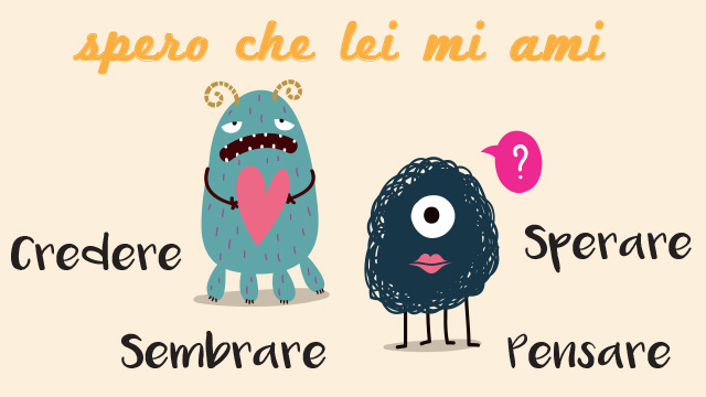 italian-subjunctive-congiuntivo-grammar-subordinate-clause-introduced-che-express-mood-hope-fear-emotions