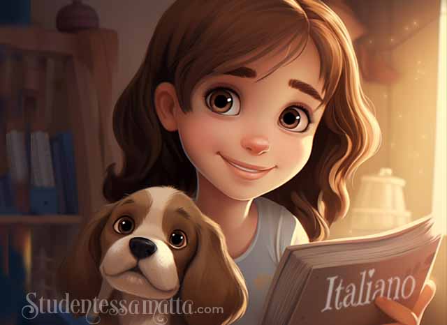 sofia-la-piccola-studentessa-matta-moka-beagle-teach-basic-italian-numbers-colors-adjectives