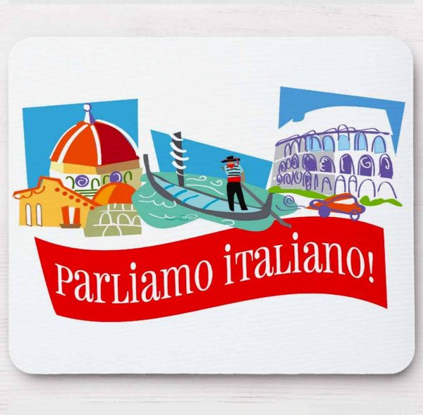 Parliamo Italiano Mouse Pad