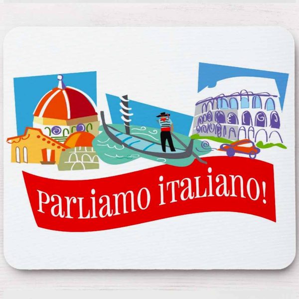 Parliamo Italiano Mouse Pad
