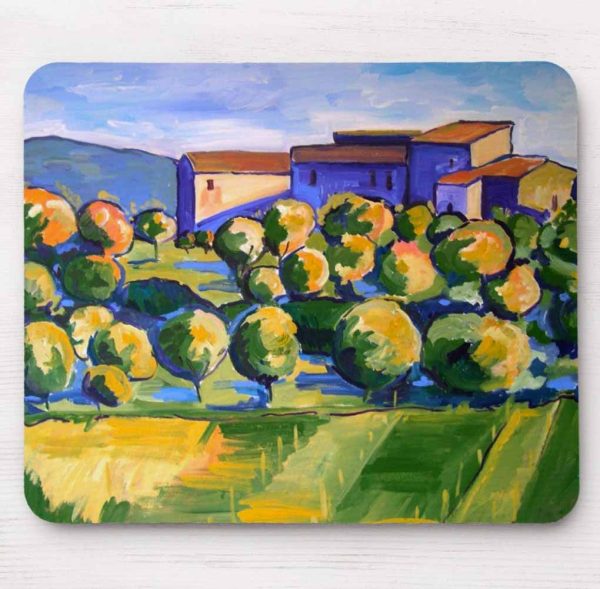 Paint a Picture of Tuscany Mouse Pad