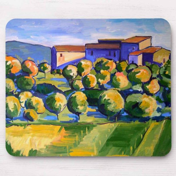 Paint a Picture of Tuscany Mouse Pad