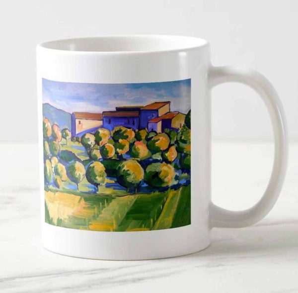 Paint a Picture of Tuscany Coffee Mug