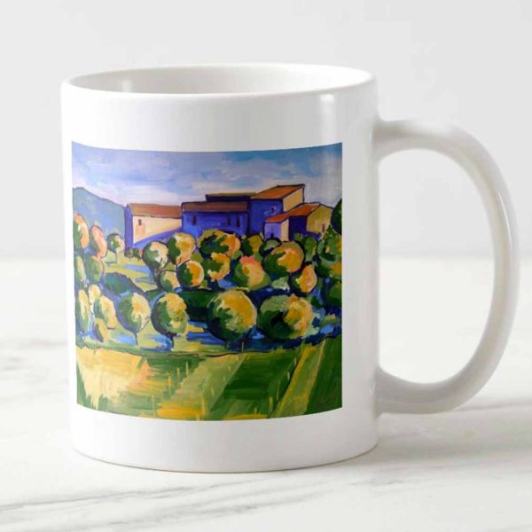 Paint a Picture of Tuscany Coffee Mug