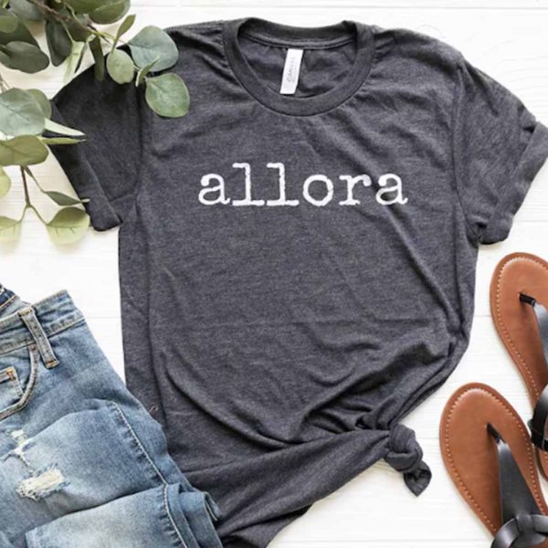 Allora Shirt, Italian Phrases T-Shirt