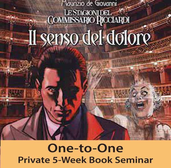 Matta One-to-One Private Book 5-Week Seminar: "Commissario Ricciardi — Il senso del dolore" di Maurizio de Giovanni