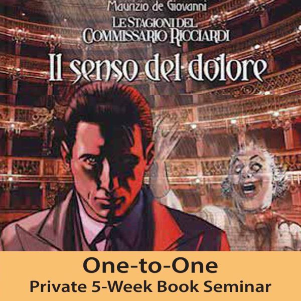 Matta One-to-One Private Book 5-Week Seminar: "Commissario Ricciardi — Il senso del dolore" di Maurizio de Giovanni