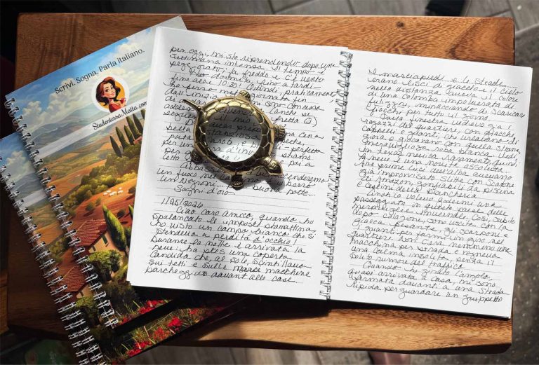 Keep a Journal in Italian: Boost Writing, Speaking & Fluency