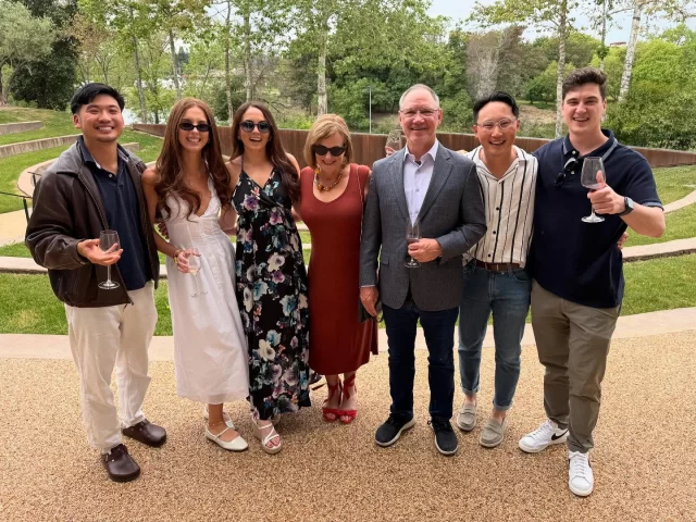 Wine tasting event in Napa with old and new friends!